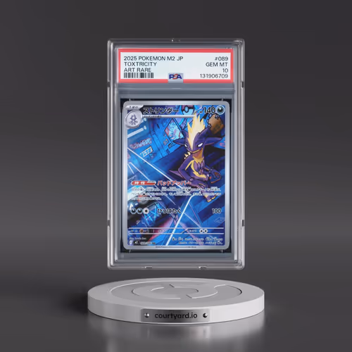 2025 Pokémon M2-Inferno X #089 Toxtricity - Art Rare (PSA 10 GEM MINT)