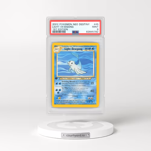 2002 Neo Destiny #45 Light Dewgong - 1st Edition (PSA 9 MINT)