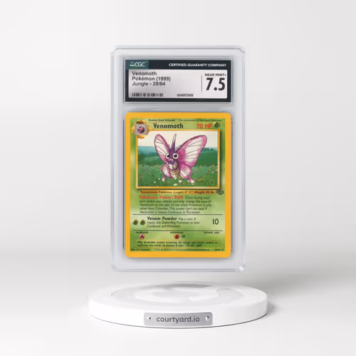 1999 Jungle #29/64 Venomoth (CGC 7.5 NM+)