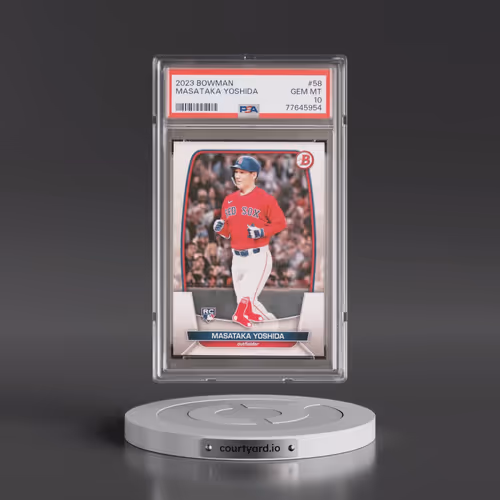 2023 Bowman #58 Masataka Yoshida (PSA 10 GEM MINT)