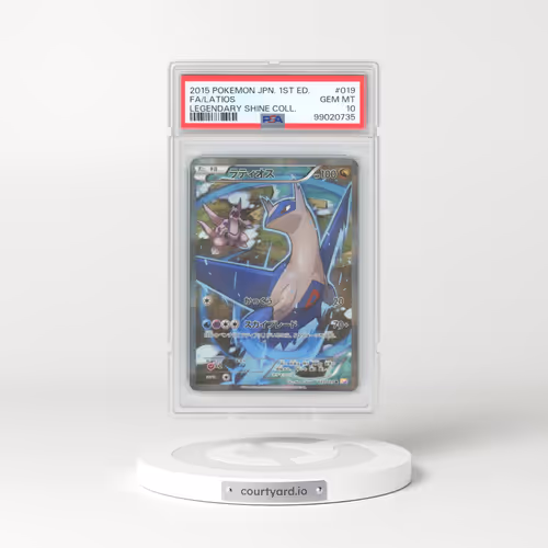 2015 Pokémon Legendary Shine Collection #019 Latios - 1st Edition Full Art (PSA 10 GEM MINT)