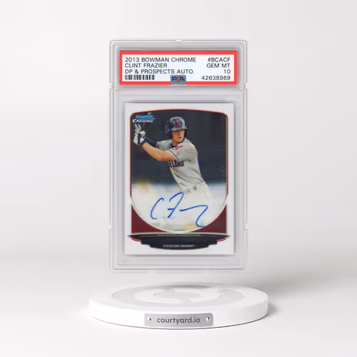 2013 Bowman Chrome Draft Picks & Prospects Autographs #BCACF Clint Frazier (PSA 10 GEM MINT)