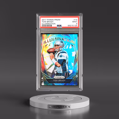 2017 Panini Prizm Illumination #10 Tom Brady (PSA 9 MINT)