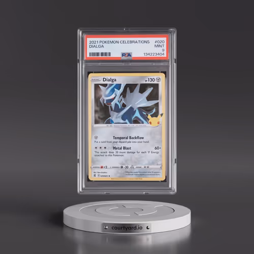 2021 Pokémon Celebrations #020 Dialga (PSA 9 MINT)