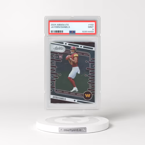 2024 Panini Absolute #102 Jayden Daniels (PSA 9 MINT)