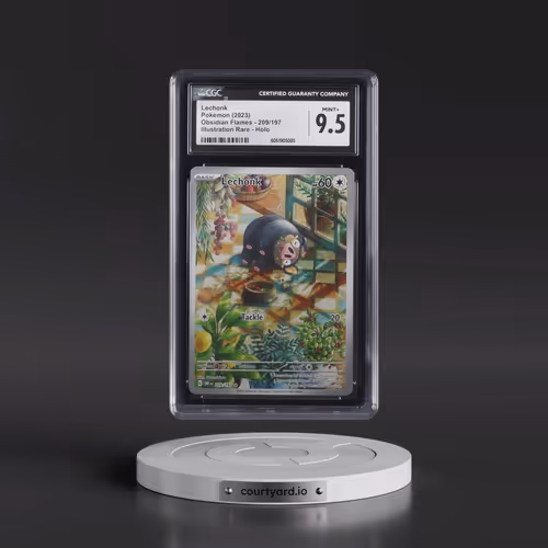 2023 Pokémon Obf EN-Obsidian Flames #209 Lechonk - Illustration Rare (CGC 9.5 MINT+)
