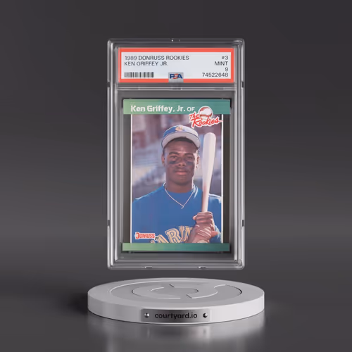 1989 Donruss Rookies #3 Ken Griffey Jr (PSA 9 MINT)