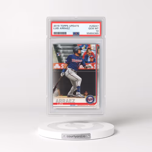 2019 Topps Update #US247 Luis Arraez (PSA 10 GEM MINT)
