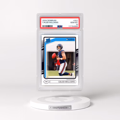 2024 Panini Donruss #327 Caleb Williams (PSA 10 GEM MINT)