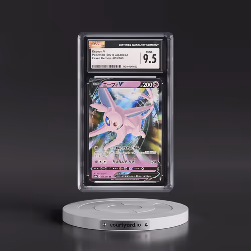 2021 Eevee Heroes #035/069 Espeon V - Holo (CGC 9.5 MINT+)
