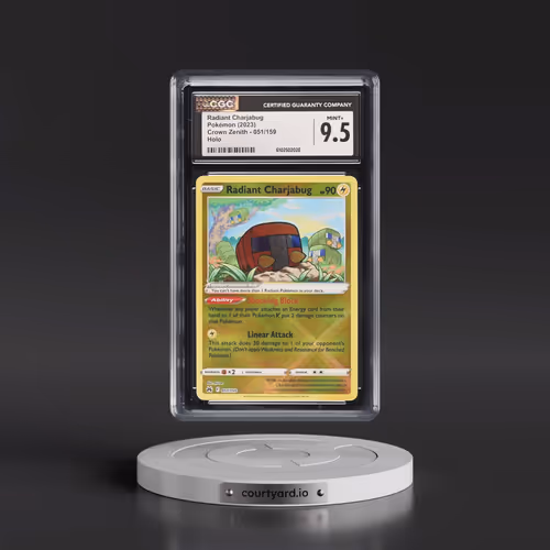 2023 Crown Zenith #051/159 Radiant Charjabug - Holo (CGC 9.5 MINT+)