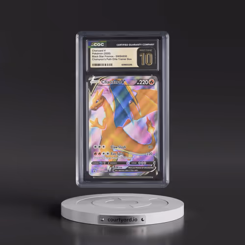 2017 Black Star Promos - Sword & Shield #SWSH050 Charizard V - Champion's Path Elite Trainer Box (Ho