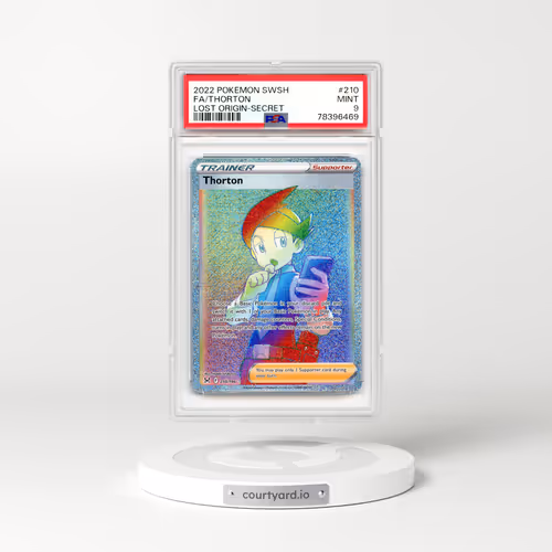 2022 Lost Origin #210 Thorton - Full Art Holo (PSA 9 MINT)