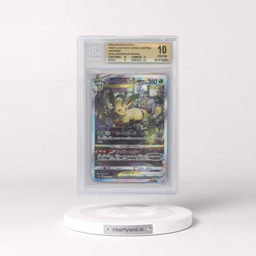 2022 VSTAR Universe #210 Leafeon VSTAR - Special Art Rare Holo (BGS 10 PRISTINE)