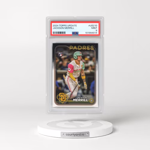 2024 Topps Update #US210 Jackson Merrill (PSA 9 MINT)