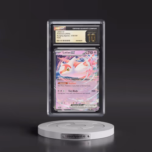 2024 Surging Sparks - SSP EN #076/191 Latias ex - Holo (CGC 10 PRISTINE)