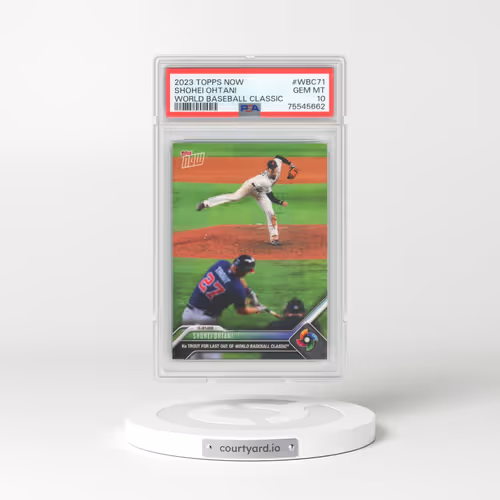 2023 Topps Now World Baseball Classic #WBC71 Shohei Ohtani (PSA 10 GEM MINT)