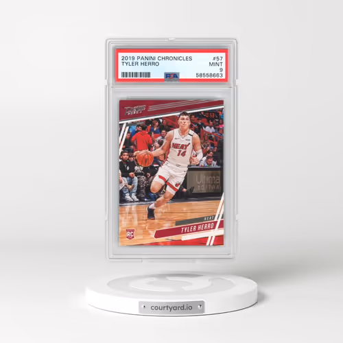 2019 Panini Chronicles #57 Tyler Herro (PSA 9 MINT)