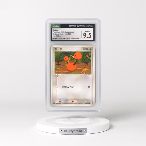 2004 Undone Seal #059/083 Doduo - 1st Edition (CGC 9.5 MINT+)