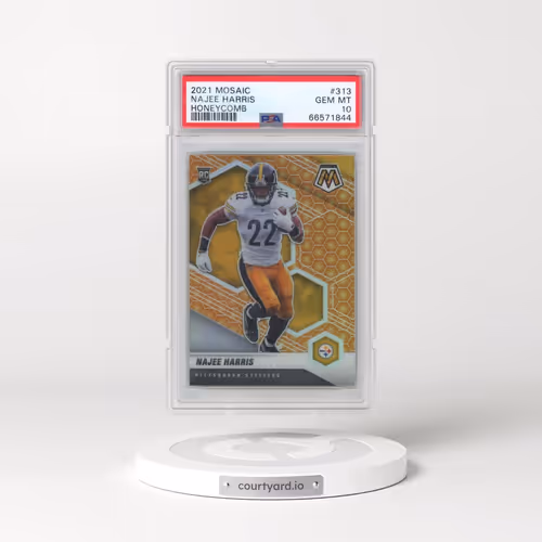 2021 Panini Mosaic #313 Najee Harris - Honeycomb (PSA 10 GEM MINT)
