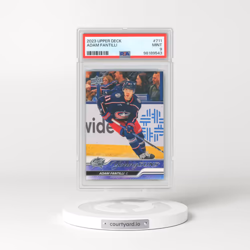 2023 Upper Deck #711 Adam Fantilli (PSA 9 MINT)