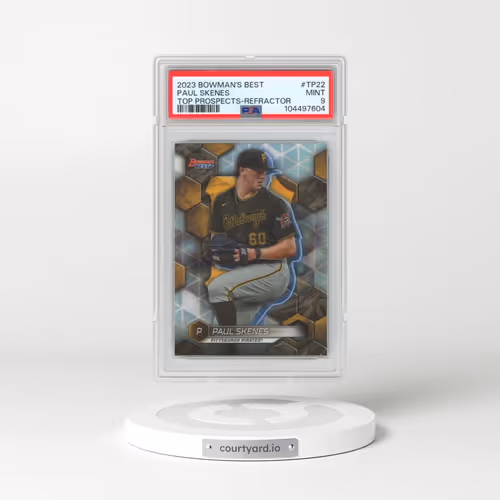 2023 Bowman's Best Top Prospects #TP22 Paul Skenes - Refractor (PSA 9 MINT)