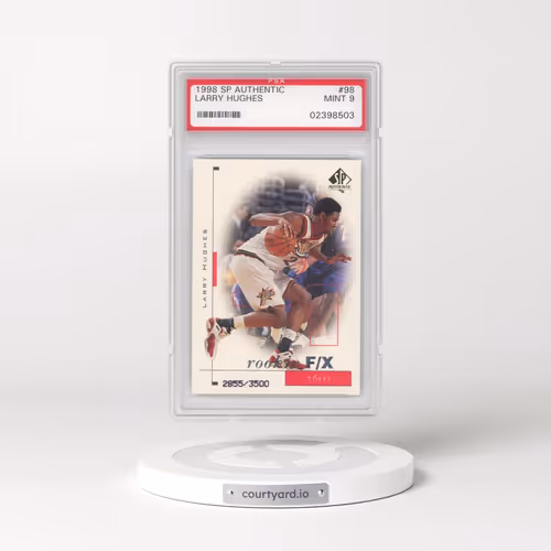 1998 SP Authentic #98 Larry Hughes (PSA 9 MINT)