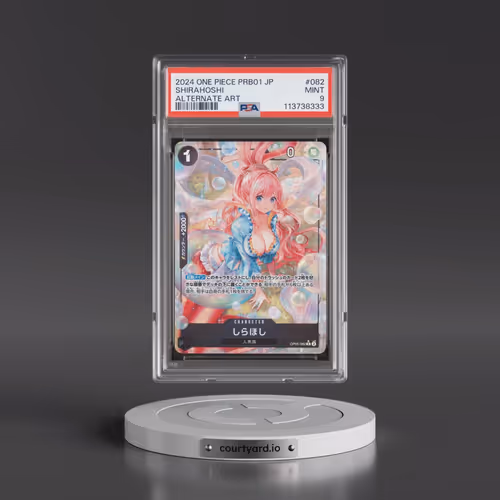 2024 One Piece Japanese PRB01-Premium Booster -One Piece Card the Best #082 Shirahoshi - Alternate A