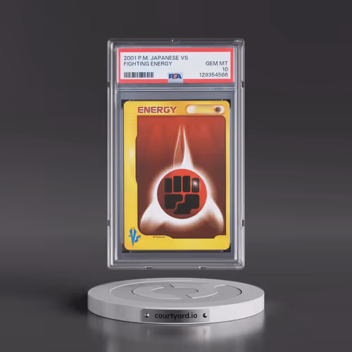 2001 Pokémon VS Fighting Energy (PSA 10 GEM MINT)