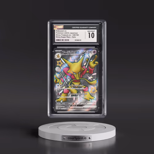 2023 Shiny Treasure ex #326/190 Alakazam ex - Shiny Super Rare Holo (CGC 10 GEM MINT)