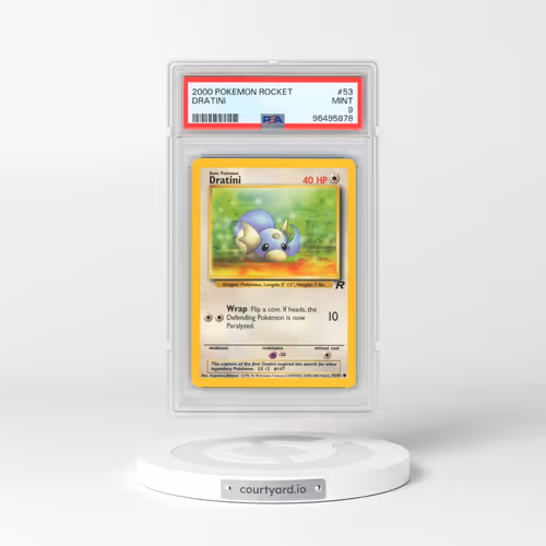 2000 Pokémon Rocket #53 Dratini (PSA 9 MINT)