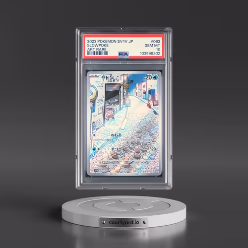 2023 Pokémon Sv1v-Violet EX #082 Slowpoke - Art Rare (PSA 10 GEM MINT)
