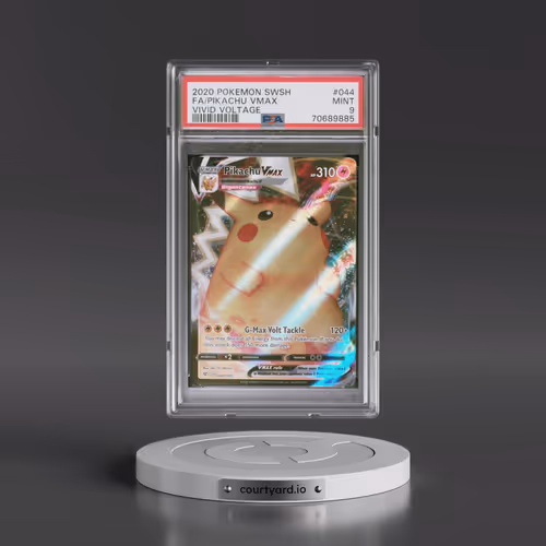 2020 Pokémon Sword & Shield Vivid Voltage #044 Pikachu Vmax - Full Art (PSA 9 MINT)