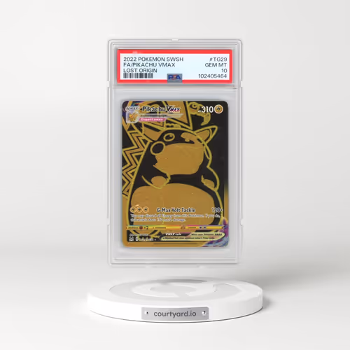 2022 Pokémon Sword & Shield Lost Origin #TG29 Pikachu Vmax - Full Art (PSA 10 GEM MINT)