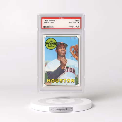 1969 Topps #360 Jim Wynn (PSA 8 NM-MT)