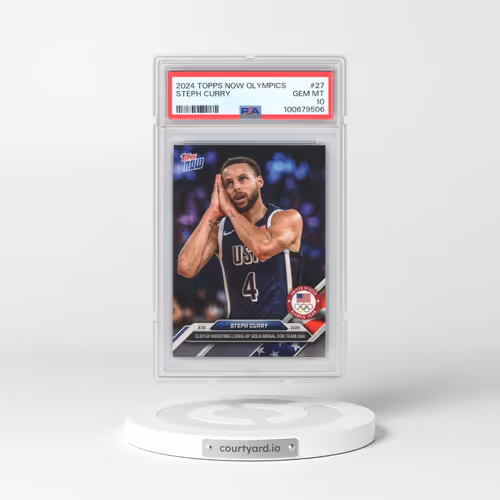 2024 Topps Now Olympic Games #27 Steph Curry (PSA 10 GEM MINT)