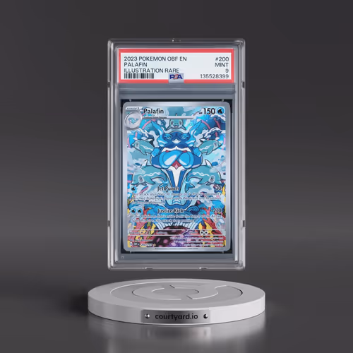 2023 Pokémon Obf EN-Obsidian Flames #200 Palafin - Illustration Rare (PSA 9 MINT)