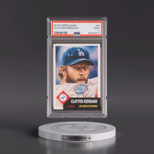 2018 Topps Living #95 Clayton Kershaw (PSA 9 MINT)