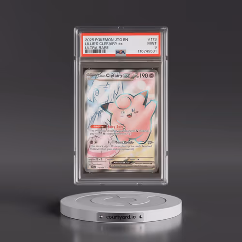 2025 Pokémon Jtg EN-Journey Together #173 Lillie's Clefairy EX - Holo Ultra Rare (PSA 9 MINT)