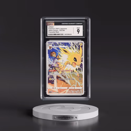 2021 VMAX Climax #193/184 Jolteon - Character Rare Holo (CGC 9 MINT)