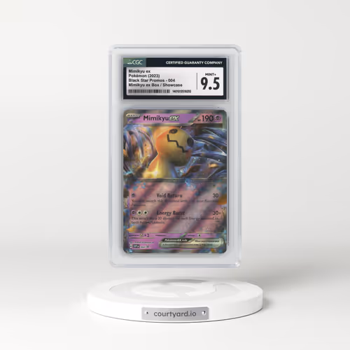 2023 Black Star Promos - Scarlet & Violet SVP EN #004 Mimikyu ex - Mimikyu ex Box / Showcase (CGC 9.5 MINT+)