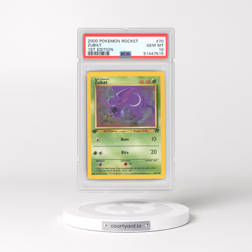 2000 Team Rocket #70 Zubat - 1st Edition (PSA 10 GEM MINT)