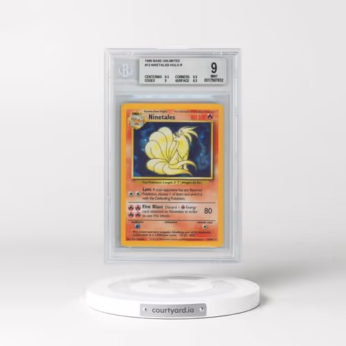 1999 Base Set #12 Ninetales - Holo (BGS 9 MINT)