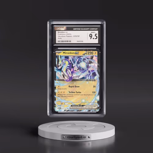2023 Obsidian Flames - OBF EN #079/197 Miraidon ex - Holo (CGC 9.5 MINT+)