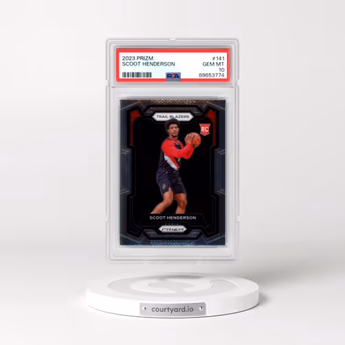 2023 Panini Prizm #141 Scoot Henderson (PSA 10 GEM MINT)