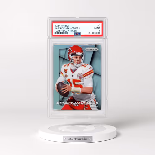 2024 Panini Prizm Prizm Flashback #3 Patrick Mahomes II (PSA 9 MINT)