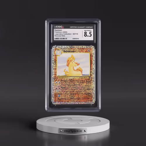 2002 Legendary Collection #60/110 Rapidash - Reverse Holo (CGC 8.5 NM-MT+)