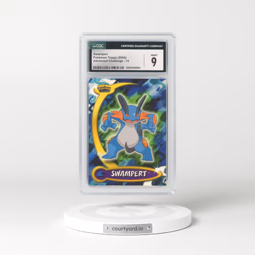 2004 Advanced Challenge #74 Swampert (CGC 9 MINT)