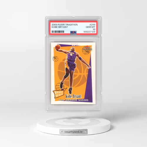 2003 Fleer Tradition #249 Kobe Bryant (PSA 10 GEM MINT)