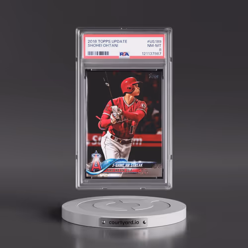 2018 Topps Update #US189 Shohei Ohtani (PSA 8 NM-MT)